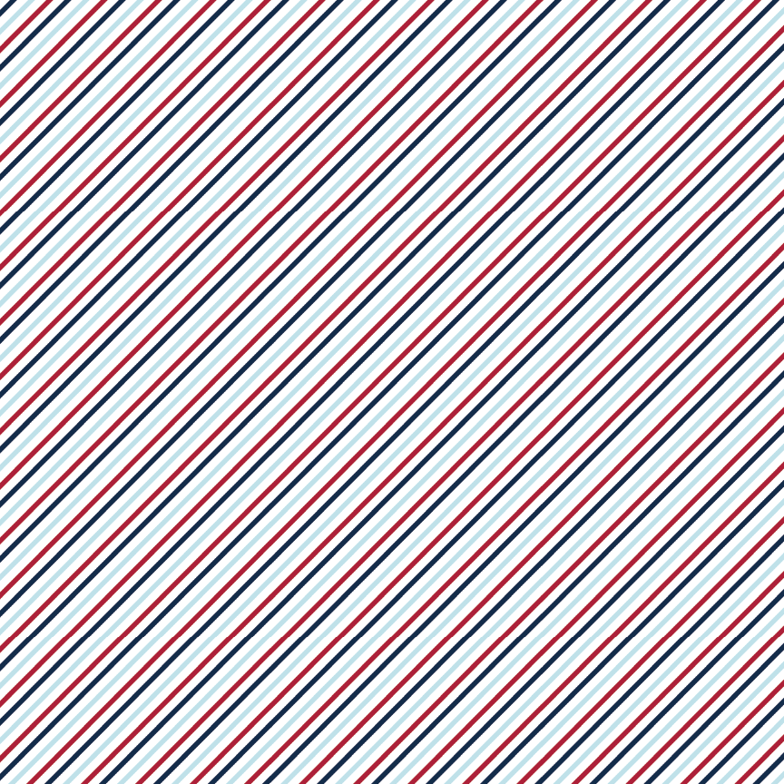 Navy & Berry Stripes Pattern Acrylic Sheet - CMB Pattern Acrylic